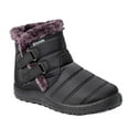 thumbnail image 1 of Women Winter Solid Color Keep Warm Ankle Shoes Plus Velvet Boot Flat Snow Boots, 1 of 2