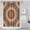 Symbolic V, variant on 72" x 72" Vibrant Retro Tropical Shower Curtain - Colorful Exotic Palm Leaf Design with Rust-Resistant Grommets