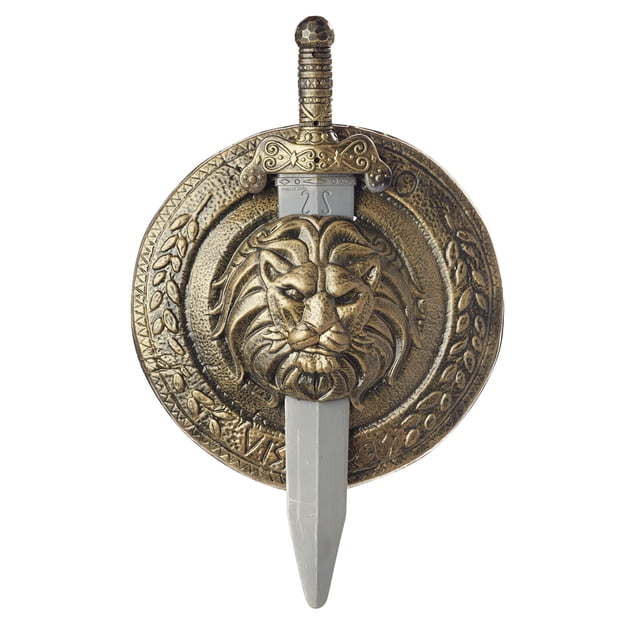 Set de Escudo y Espada de Gladiador para Niños California Costumes 30 cm
