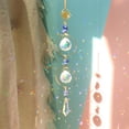 thumbnail image 4 of Crystal Wind Chime Diamond Hanging Prism Catcher Home Ornament (Azul oscuro) Hugtrwg Libre de BPA, 4 of 4