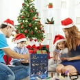 thumbnail image 6 of Christmas Countdown Blind Calendar with 24 Stone Boxes - Festive Holiday Decoration for Family and Home, 6 of 8