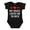 AB-Black, variant on My Uncle Loves Me to Bits Boys or Girls Baby Bodysuit