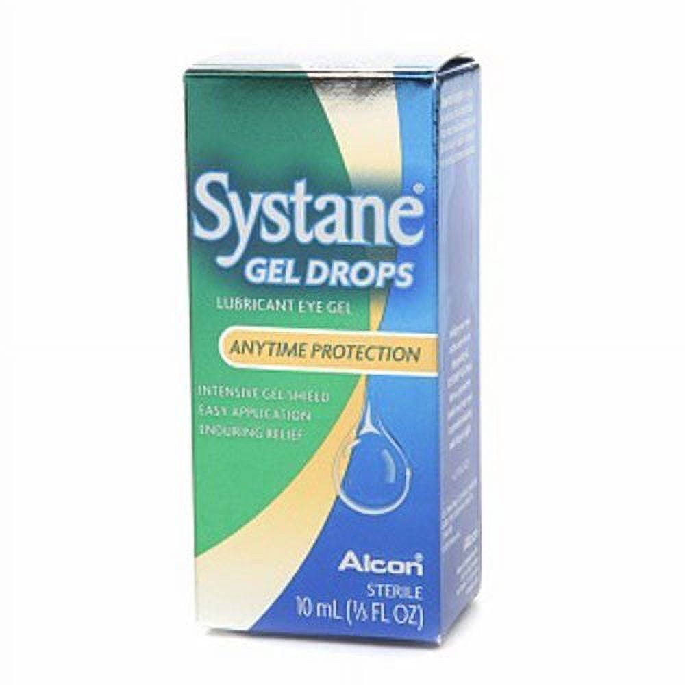 Systane Dry Eye Care Lubricant Eye Gel Drops, 10 Ml, 6-Pack