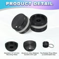 thumbnail image 3 of Uxcell Aluminium Potentiometer Knobs, Volume Audio Control Knobs Black, Gray 15.5mm x 25mm, 3 of 6