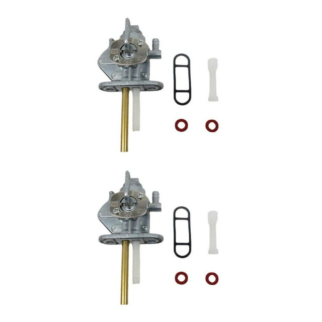 Becaristey Made With Zinc Alloy Motorcycle Petcock Fuels Efficient Easy To Install Good Hardness As Shown 2Set