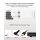 thumbnail image 4 of Cargador VillaCool GaN de 65W USB-C de carga rápida para Samsung Galaxy, 4 of 9