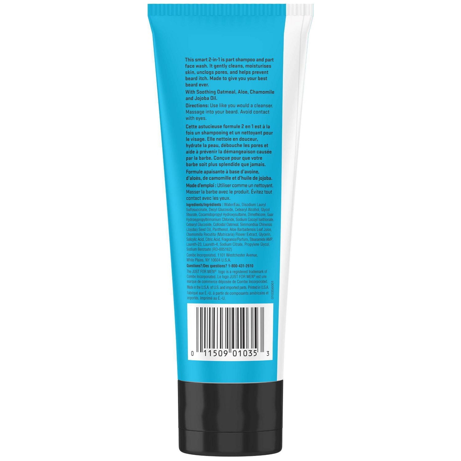 Nettoyant pour le visage et la barbe Just For Men