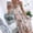 Pink, variant on SDJMa Women's Summer Floral Print Dress Women's Fashion Casual England Loose Sleeveless Print V-Neck Floor-Length Dress