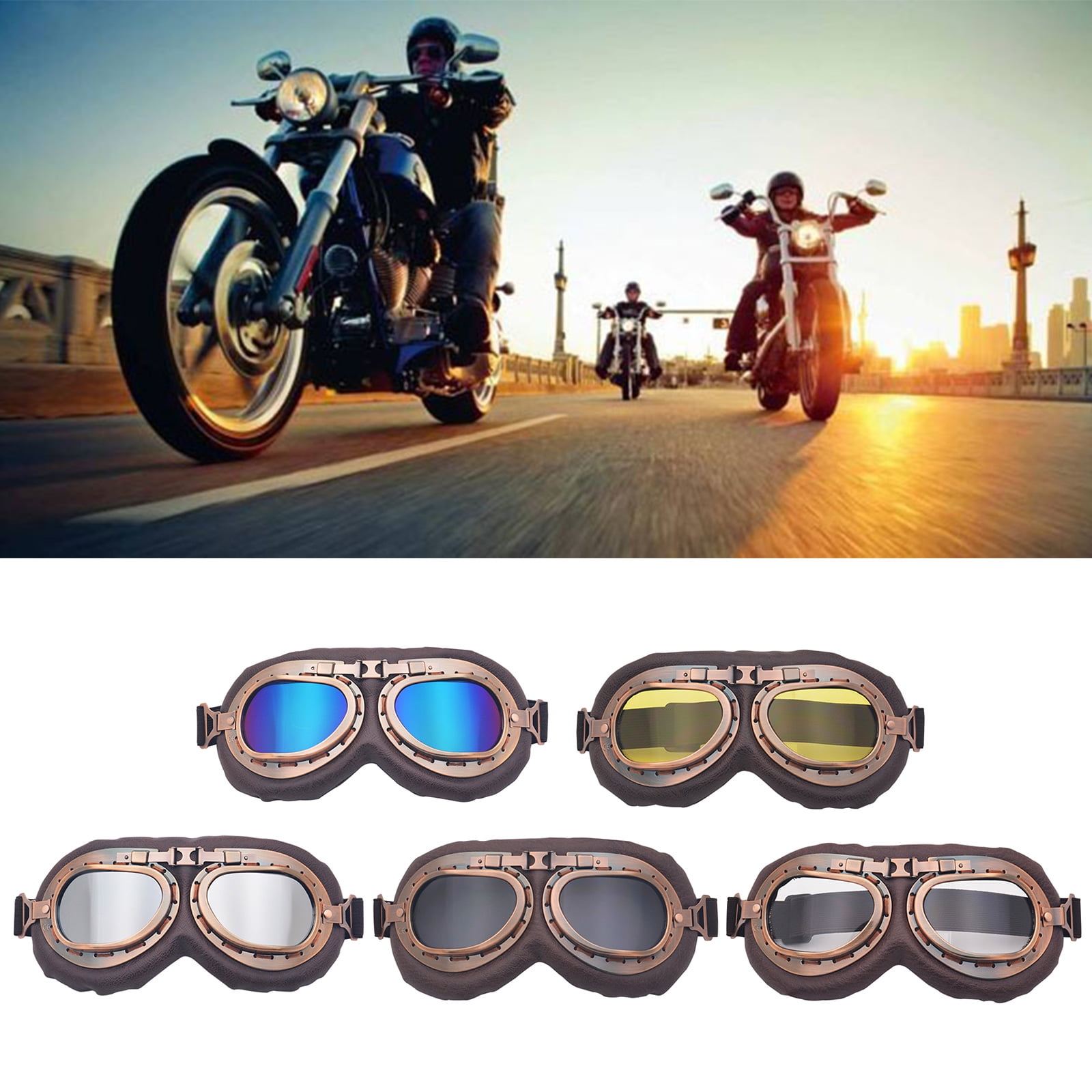 Classic motorcycle goggles online