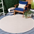 thumbnail image 6 of SAFAVIEH Hampton Hoyt Zig-Zag Indoor/Outdoor Runner Rug, Beige/Ivory, 2' x 9', 6 of 9
