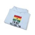 thumbnail image 4 of Ghana Ghanaian Pride Flag Hoodie, Gifts, Hooded Sweatshirt, 4 of 4