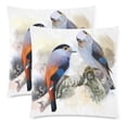 thumbnail image 2 of MKHERT Two Birds Throw Pillowcase Pillow Cover Cushion Couver 18x18 inch, Set of 2, 2 of 3