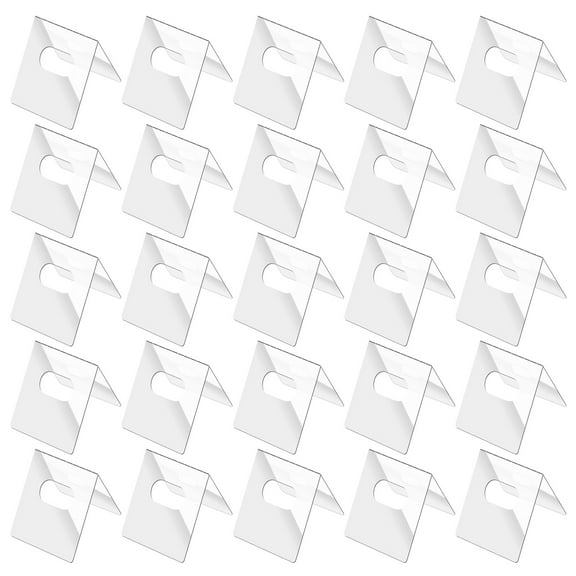 25 Count White Vertical Blind Replacement Panel, Easy Installs Repair Accessories
