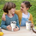 thumbnail image 7 of PAYOHTO Cute Colorful Animals Footprints Insulated Stainless Steel Tumbler 12 oz Thermos Come with Straw Kids Leak-Proof Travel Mug Cup, 7 of 7