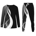 thumbnail image 6 of TrendVibe365 2 Piece Outfits Lounge Jogging Suits for Women Sweatsuit Tracksuit Long Sweatpants Set Women's 2 Piece Lounge Sets Casual Long Sleeve Tops Pants Sweatsuit Fashion Women's Loose, 6 of 7