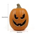 thumbnail image 1 of Calabaza de Iluminación de Halloween BuyWeek Linterna de Calabaza Naranja 23 × 19 cm, 1 of 12