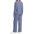 thumbnail image 4 of Fantaslook Plus Size Two Piece Sets for Women Fall Outfits Long Sleeve Tops Wide Leg Pants Lounge Matching Sets Vacation Travel Outfits, 4 of 7