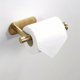 thumbnail image 2 of Portarrollos de papel higiénico dorado - Fácil de instalar, autoadhesivo, sin taladros, para montaje en pared, de acero inoxidable cepillado - Accesorio de baño perfecto, 2 of 5