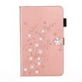 thumbnail image 3 of SaniMore Wallet Case for iPad 10th Generation 10.9" 2022 with Card Slots Pencil Holder Magnetic Clsap Kickstand Full Protective PU Leather Glitter Embossed Cover for iPad 10th Gen, Rosegold, 3 of 7