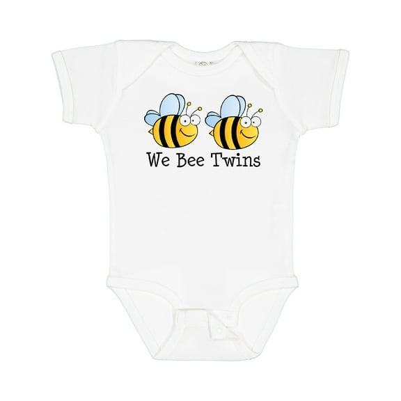 Inktastic We Bee Twins Boys or Girls Baby Bodysuit