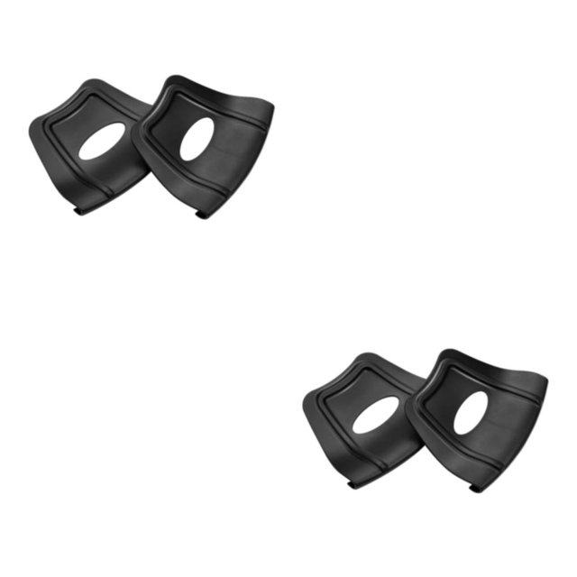 Ruiboury Universal Motorcycle Dirt Bike Rim Guard Rim Protector Pair for Performance Guards ATV Black 2Set