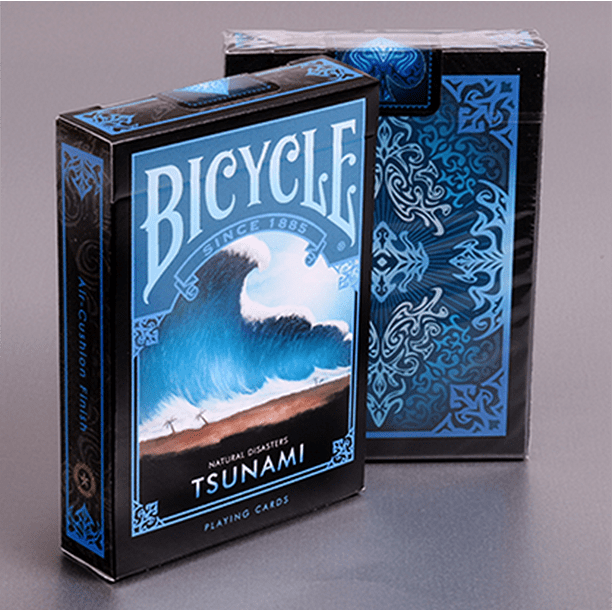 Bicycle Natural Disasters "Tsunami" Playing Cards by
