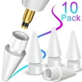 thumbnail image 2 of Replacement Tips for Apple Pencil 1/2 Stylus Pens Spare Nib for Apple Pencil Tips Wear-Resistant High Sensitivity Pencil Nibs 3pcs, 2 of 6
