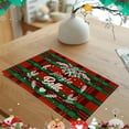 thumbnail image 6 of PRETXORVE Christmas Decor, Christmas Tree Decorations, Christmas Tablecloth Festive Decoration Western Style Tablecloth Non- Water and Oil Proof Heat insulation Tablecloth, 6 of 6