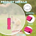 thumbnail image 3 of Uxcell Survival Whistle, Loud Sound Aluminum Outdoor Safety Whistle for Camping Hiking Rose Red, 3 of 6