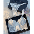 thumbnail image 5 of White Lace Bridal Corset Lingerie Set, 5 of 5
