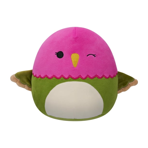 Peluche Squishmallows Original Na'lma The Rosa y Verde
