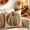 Green, variant on QuanTara Autumn Harvest Pumpkin Pillow Cover Green Polyester 17.7x17.7 In 1 Pack For Sofa Living Room Couch Bed Home Fall Decor With Hidden Zipper Machine Washable