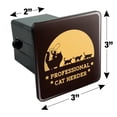 thumbnail image 5 of Professional Cat Herder Funny Tow Trailer Hitch Cover Plug Insert, 5 of 6