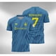 thumbnail image 2 of YP2 2022-2023 Camiseta De Fútbol Al Nassr Visitante Ronaldo No . 7 Deportiva Unisex Talla Grande PY2 Gao Jiahui unisex, 2 of 2