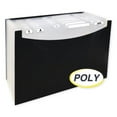 thumbnail image 2 of 21-Pocket Stand-Up Design Expanding File, 12" Expansion, 21 Sections, 1/21-Cut Tab, Legal Size, Black | Bundle of 5 Each, 2 of 6