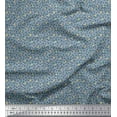 thumbnail image 1 of Soimoi Rayon Fabric Flower Artistic Printed Fabric 1 Yard 56 Inch Wide, 1 of 3