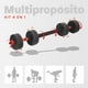 thumbnail image 3 of Mancuerna con Peso Ajustable Altera  MCC0518-10R C/ Discos de Cemento Intercambiables 10Kg, 3 of 12