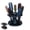 🌈 black_Hot#2784, variant on Kuroiy Hair Roller Comb Stand | Flower Ceramic Hair Brush Display Rack | 8 Slot Central Storage Organizer | Black ABS Durable Hairdressing Tool Holder | Salon Station Accessory