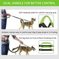 thumbnail image 4 of Hands Free Dog Leash For Running Walking Jogging Training Hiking, Retractable Bungee Dog Running Waist Leash For Medium To Large Dogs, Adjustable Waist Belt With Pack, Reflective Stitches, Dual Handle, 4 of 5
