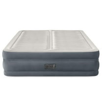 Intex 64953E Deluxe Dual Zone 22" King Air Mattress with Built In Air Pump