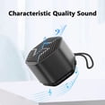 thumbnail image 4 of Bluetooth Led Lights Subwoofer, Altavoz Bluetooth, Luz de Color Luminosa, Audio Electrónico Digital Llevó Flash, Audio Portátil de Alta Fidelidad Mini Luces Led Inalámbricas, 4 of 8