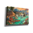 thumbnail image 2 of Epic Graffiti 'Island Life' by Chuck Pinson, Canvas Wall Art, 26"x18", 2 of 2
