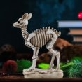 thumbnail image 4 of FELTREE Halloween Skeleton, Halloween Dark Terror Skeleton Decoration Props Set Up Ghost House, Deer Skeleton, 4 of 8