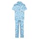thumbnail image 4 of Sexy Pijama Conjunto para las Mujeres Impreso Bolsillo Pantalones de Manga Corta, Traje Suelto Casual para el Hogar Y el Salón, 4 of 9