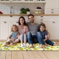 thumbnail image 4 of Lemon Kitchen Mats for Floor Kitchen Rugs Sets of 2 Non Slip Washable Brown Coffee Kitchen Rugs Anti Fatigue 47x17 Inch and 29x17, 4 of 6