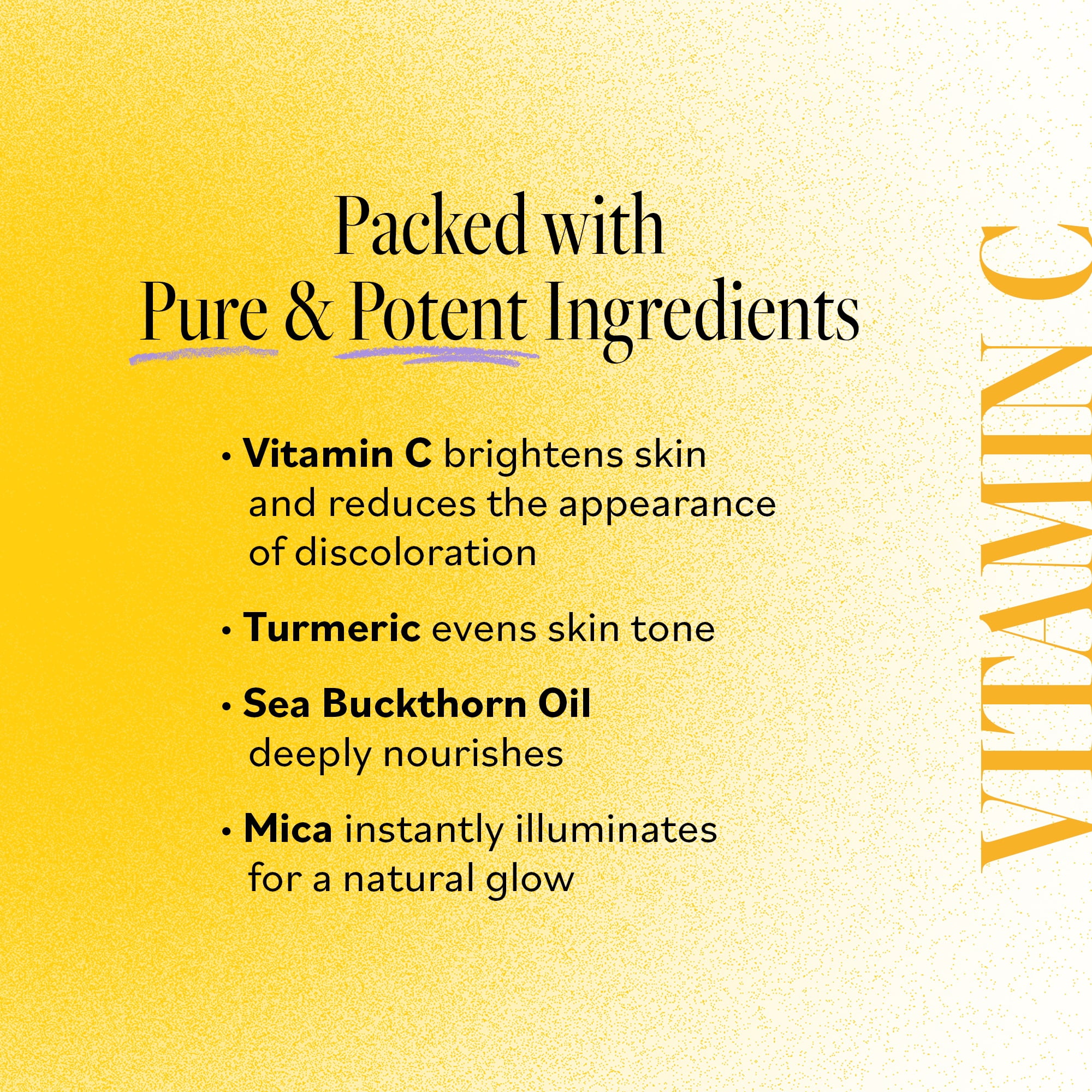 Derma E Vitamin C Glow Face Oil with Turmeric, 1 fl oz