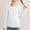 White, variant on NAISIBABY Girls Long Sleeve Tops, Pleated Front Comfy Soft Crew Neck Elegant Casual Blouses Blue 5-6T