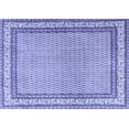 thumbnail image 1 of Ahgly Company Machine Washable Indoor Rectangle Persian Blue Traditional Area Rugs, 2' x 3', 1 of 4