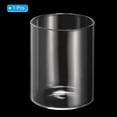 thumbnail image 3 of Uxcell 2.8"x2.2" Clear Glass Cylinder Vase Tabletop Flowers Vase Floating Candle Holder Vase, 3 of 6