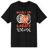 Cobra Kai Miyagi-Do Karate Logo Men's Black T-shirt-3XL